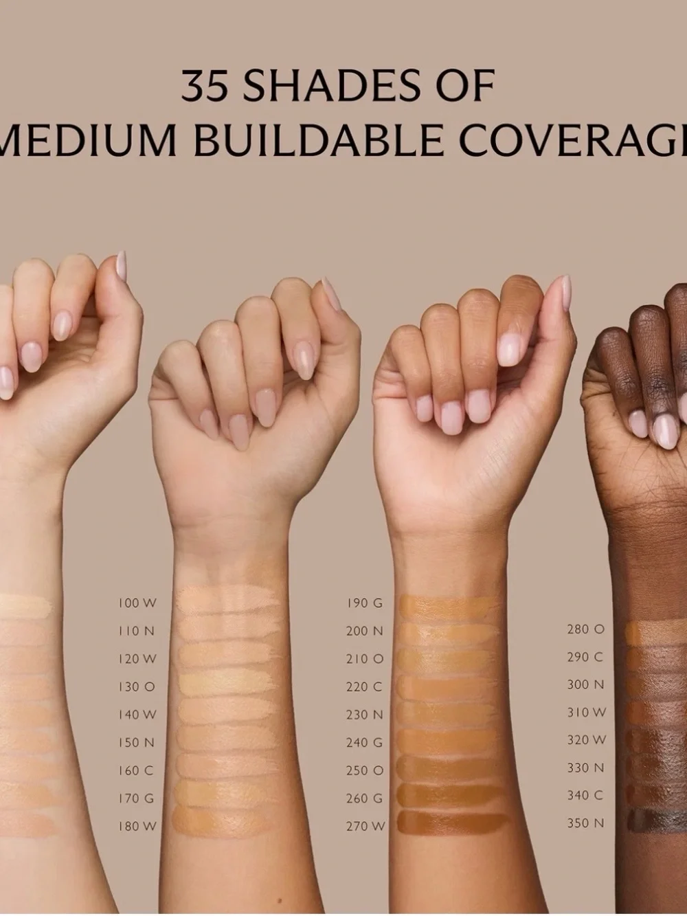 M.PH Le Skin Weightless Serum Foundation. Medium Shade 130 O